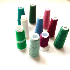 Colorful Sewing Thread Spool Set